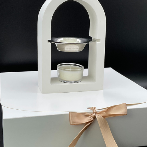 Handmade Wax Melt Aromatherapy Burner Set  | Candle & Wax Melts Included | Relaxation Gift | Home Fragrance